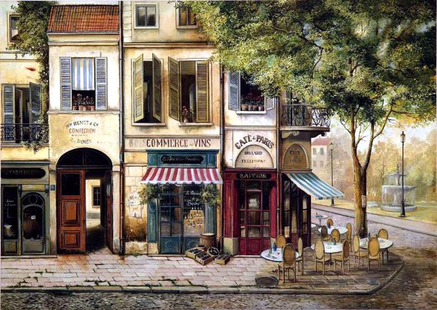 Fabrice de Villeneuve, 1954 | Vintage style painter | Tutt